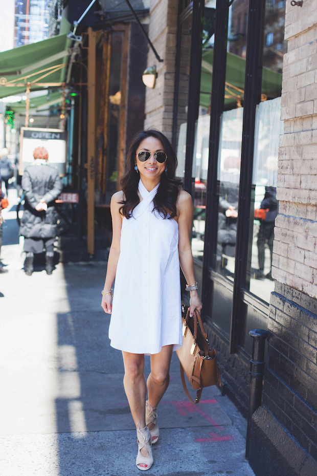 White Shirtdress | The View From 5 Ft. 2